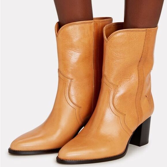 NEW Isabel Marant Roree Western Boots - Picture 7 of 10